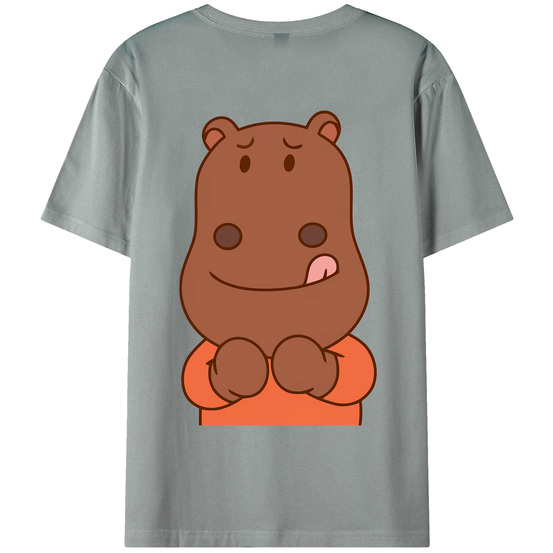 （画像用） アンパンマン Anpanman 綿100％ メンズ半袖Tシャツ（バックプリント） 通気性